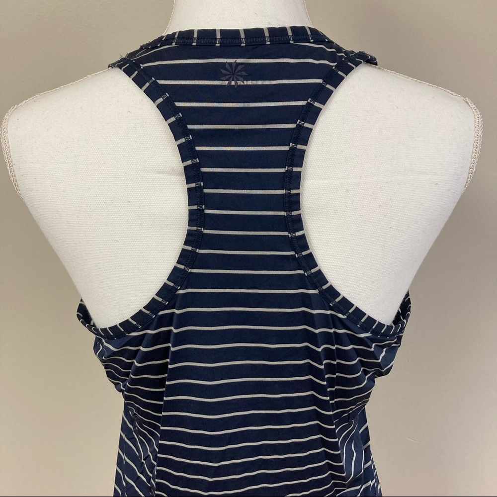 ATHLETA Striped Razorback Active Tank Top - Picture 6 of 10